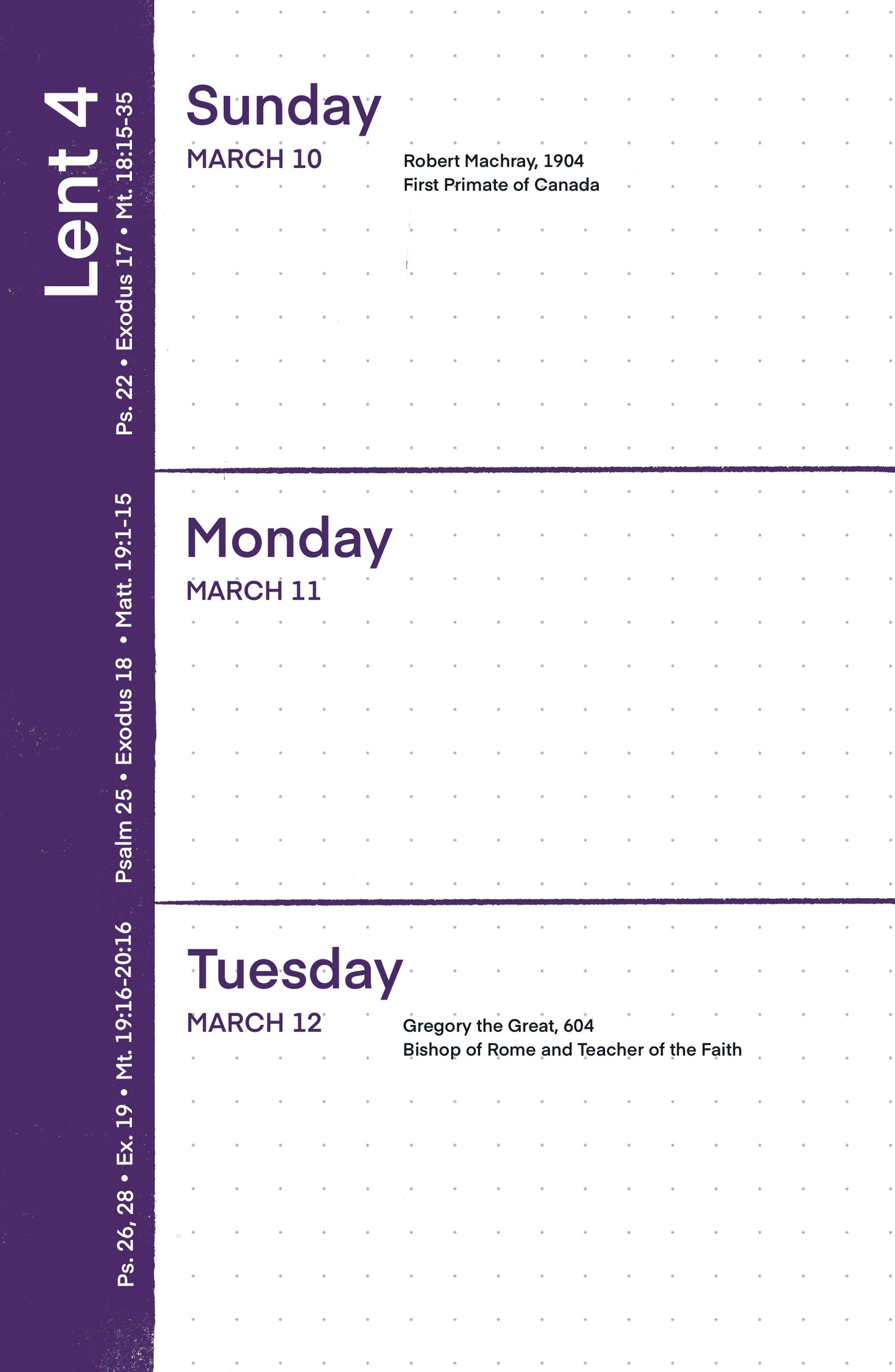 Common Prayer Planner 2023-2024